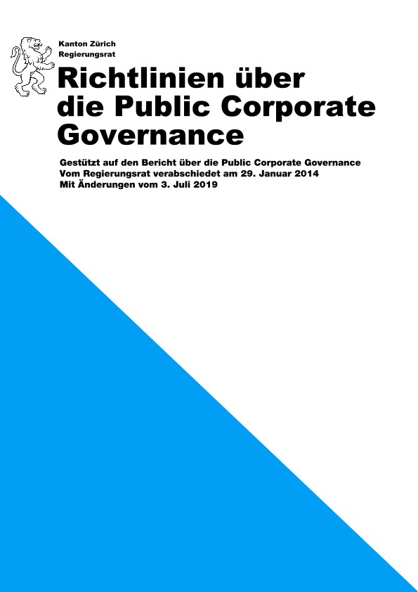 Richtlinien über die Public Corporate Governance