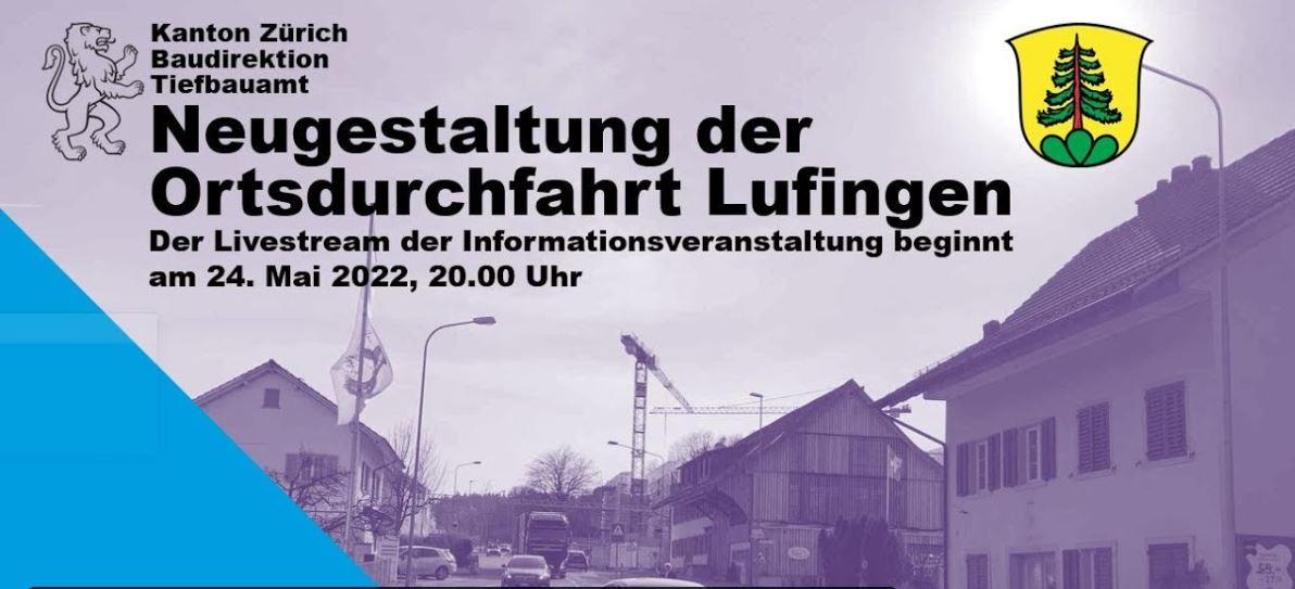 Standbild Video für den Livestream der Infoveranstaltung in Lufingen