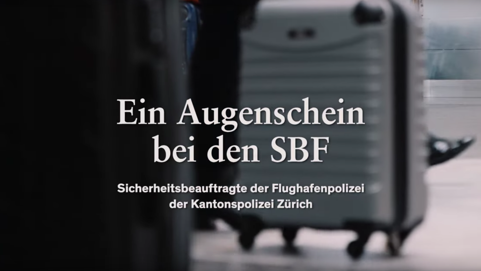 Video-Standbild zum Film «Ein Augenschein bei der SBF».
