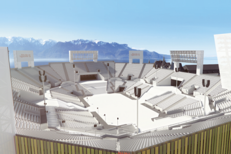 Die Arena der Fête des Vignerons 2019.