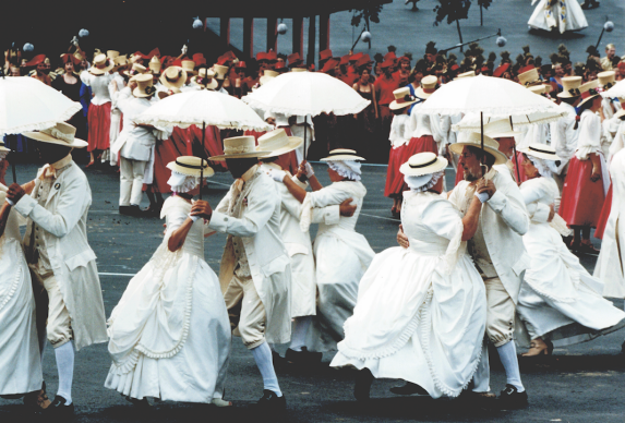 «Fête des Vignerons»: Die Umzug. 