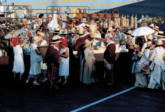 Entspannte Atmosphäre an der «Fête des Vignerons».