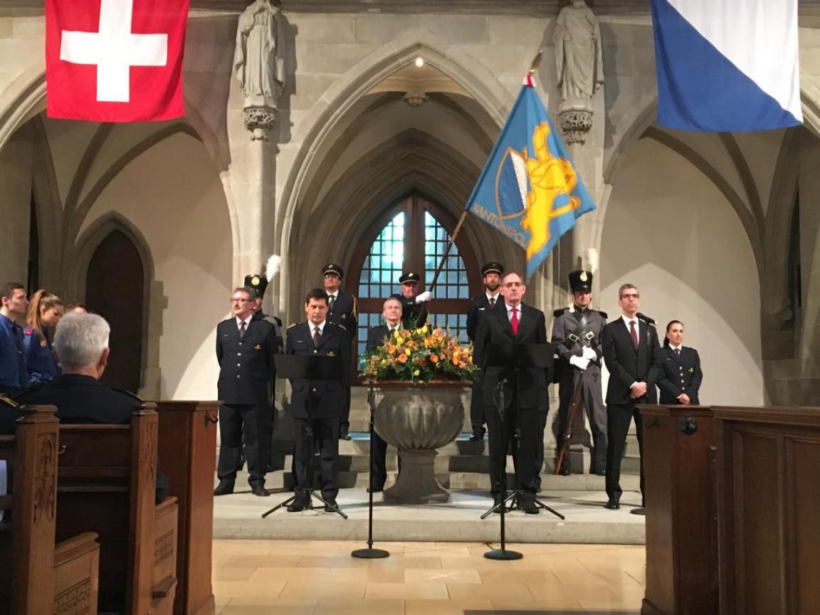 Vereidigung der Aspirantinnen und Aspiranten der Kantonspolizei Zürich