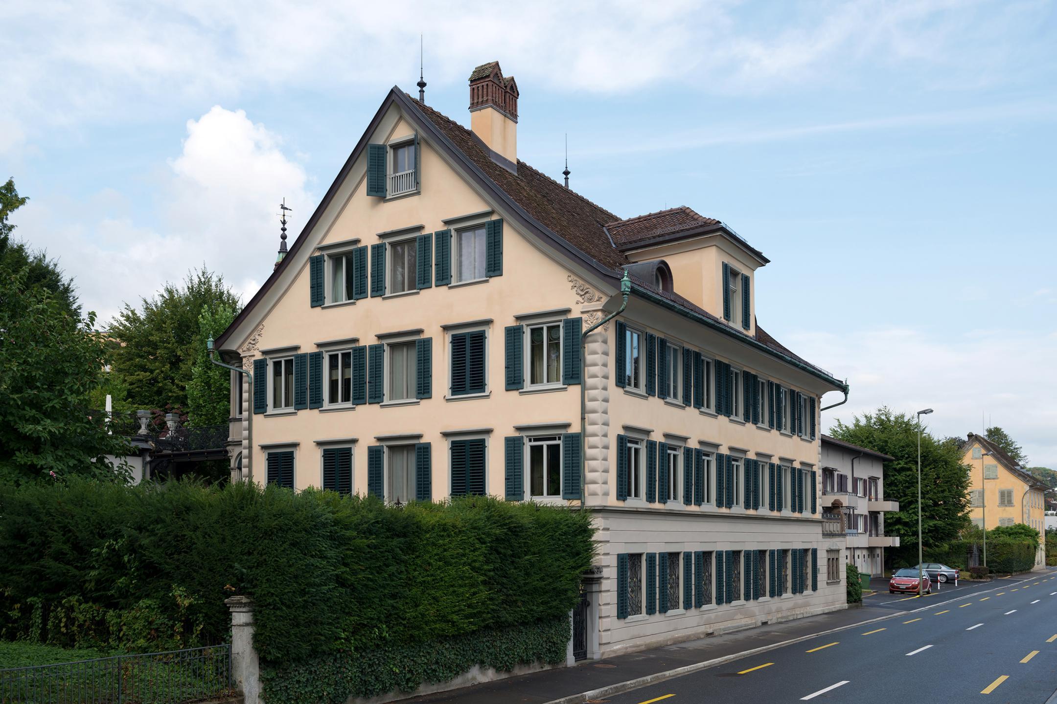 Aussenansicht: Villa «Am Gstad». 