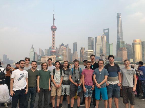 ICT-Projekt 2018: Teilnehmende in Shanghai