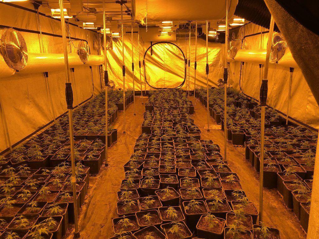 Indoor-Anlage: Übersichtsaufnahme.