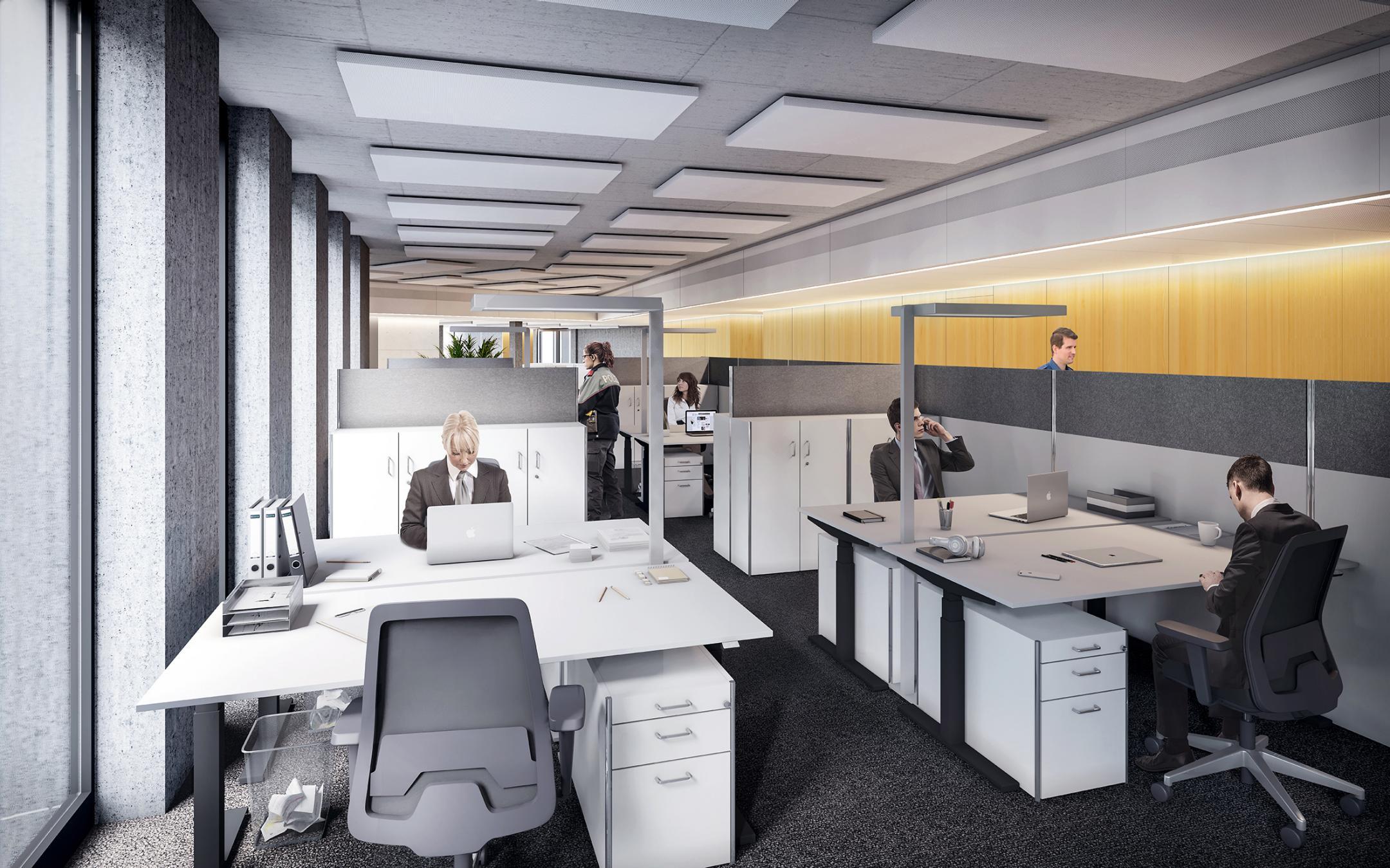 Büro Arbeitsplaetze