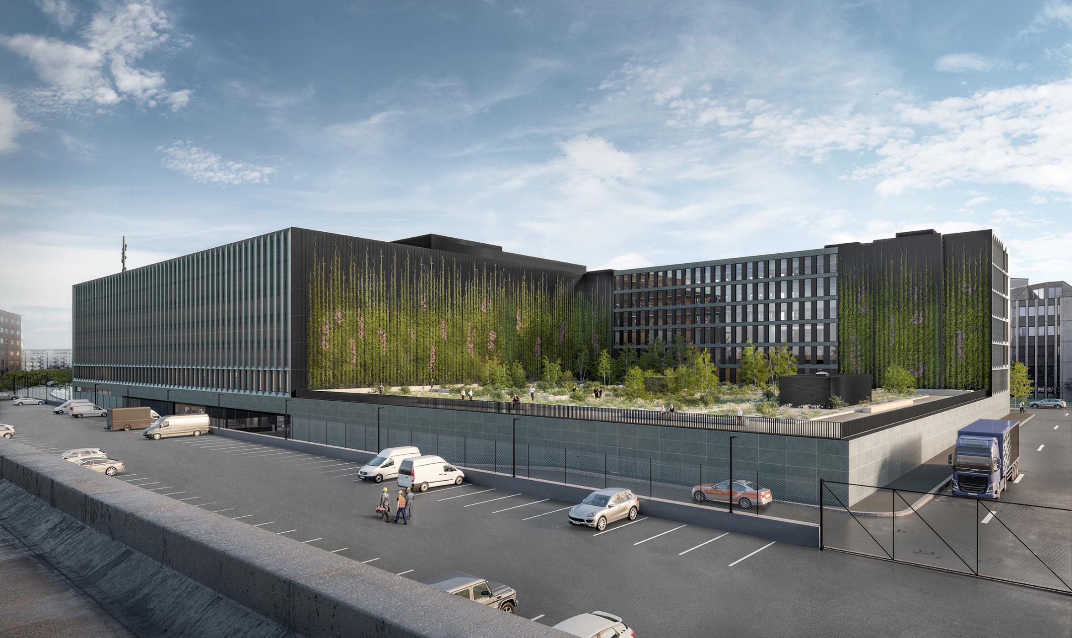 PJZ Fassade Provisorisch