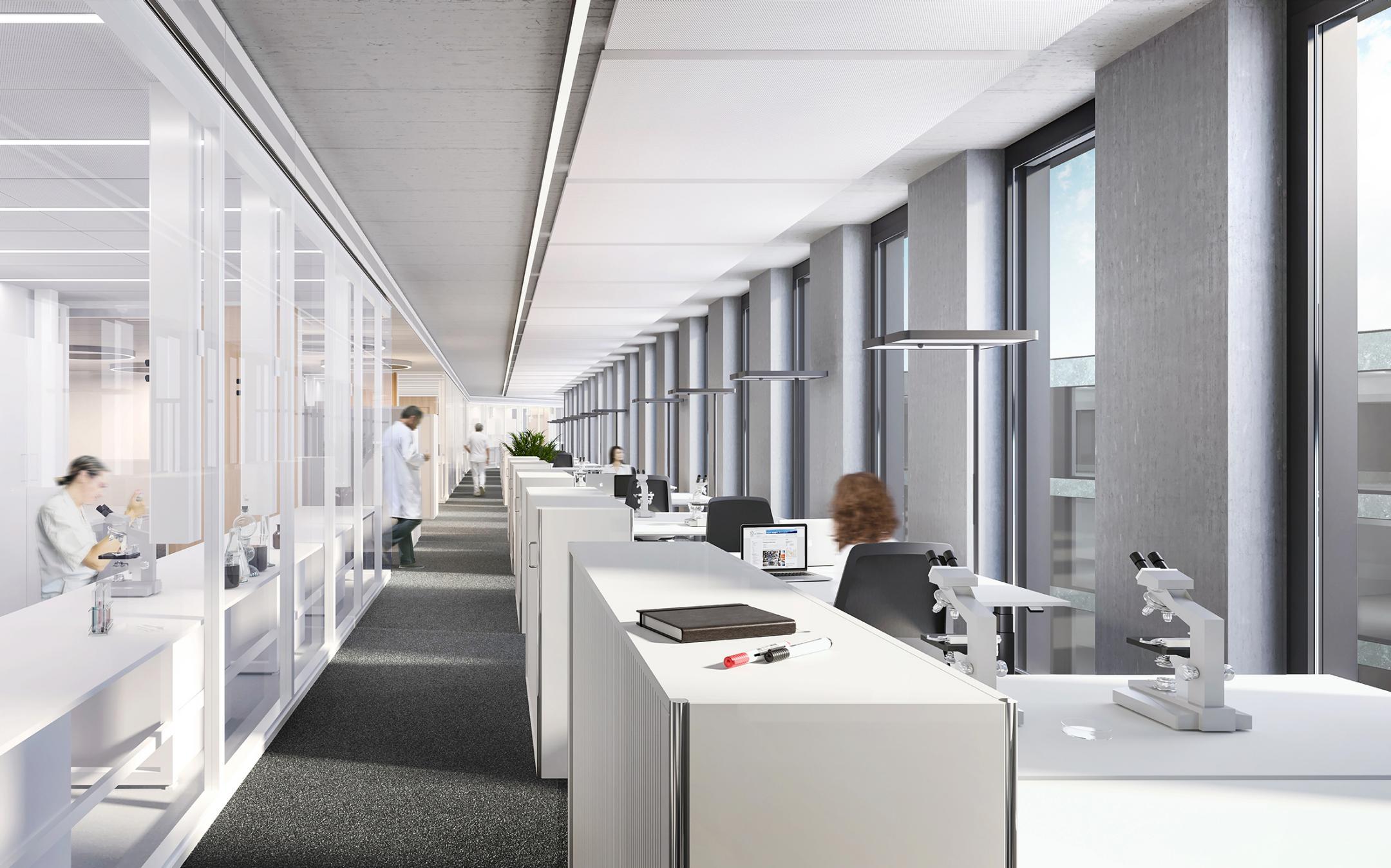 PJZ Forensik Labor-Buerozone