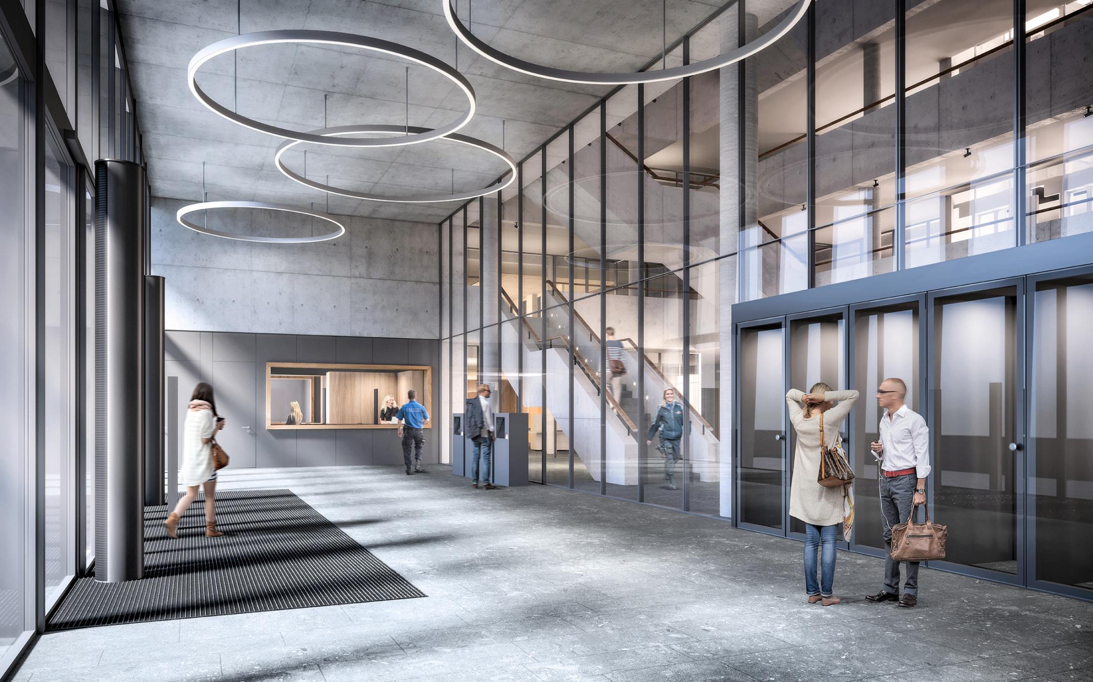 Haupteingang Eingangshalle.