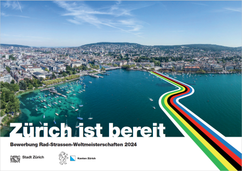 Stadt Zürich am See: Sicht am Bellevue, Bürkliplatz.