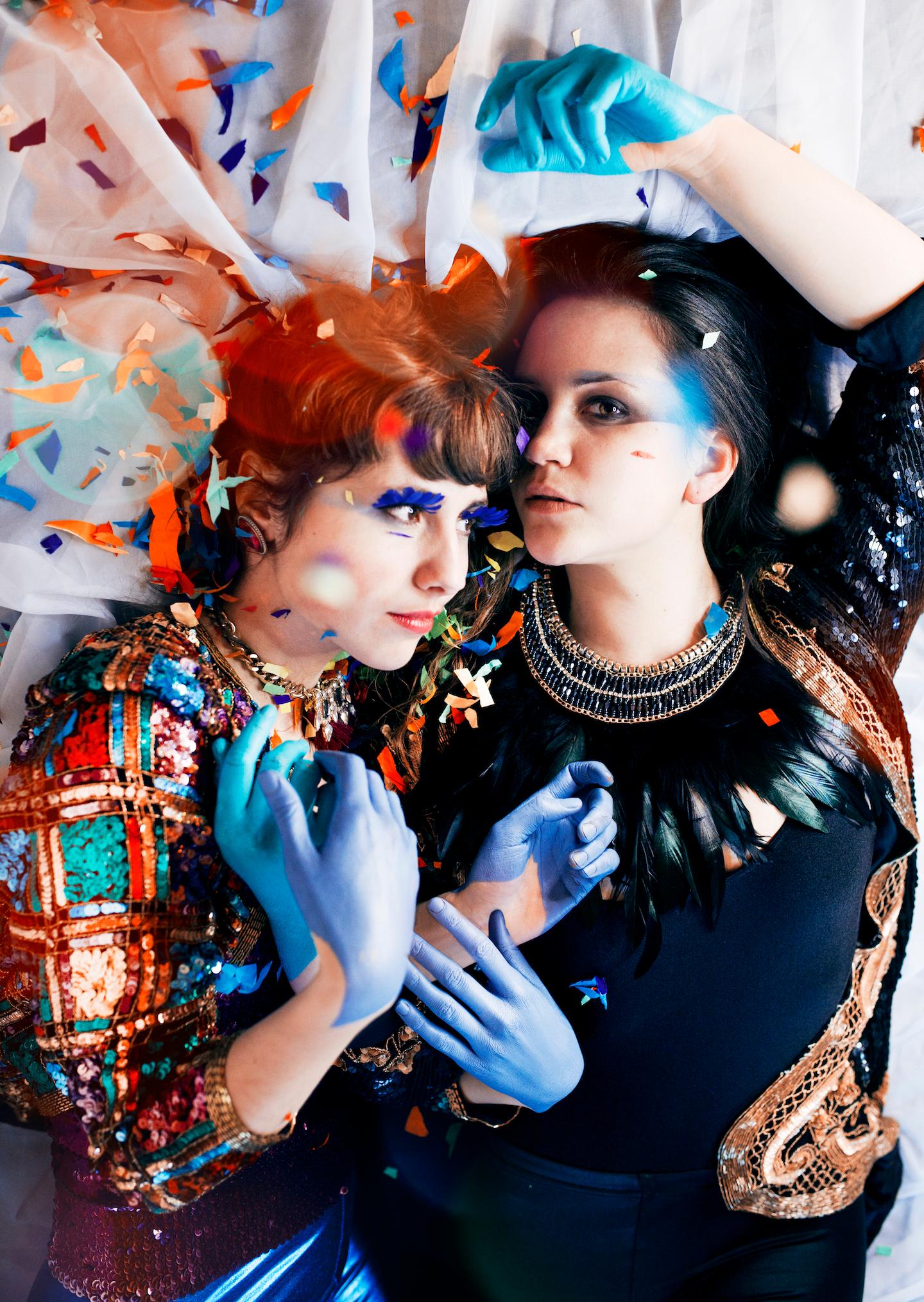 Andrina Bollinger und Marena Whitcher von Eclecta Foto: Andrea Ebener