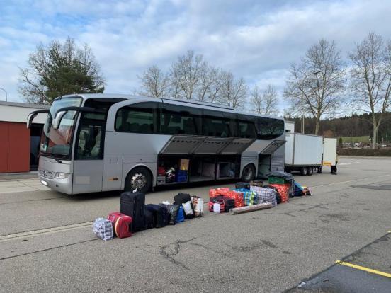 Foto eines kontrollierten Reisecars