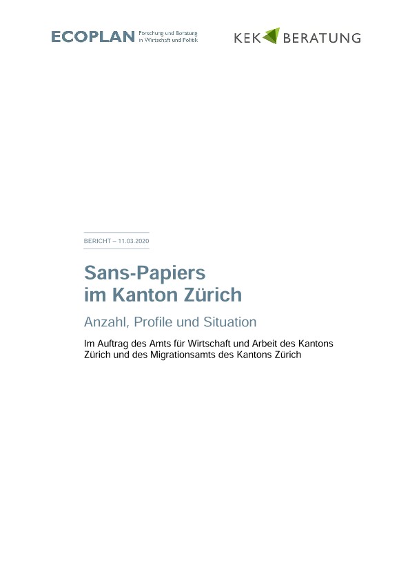 Sans-Papiers im Kanton Zürich