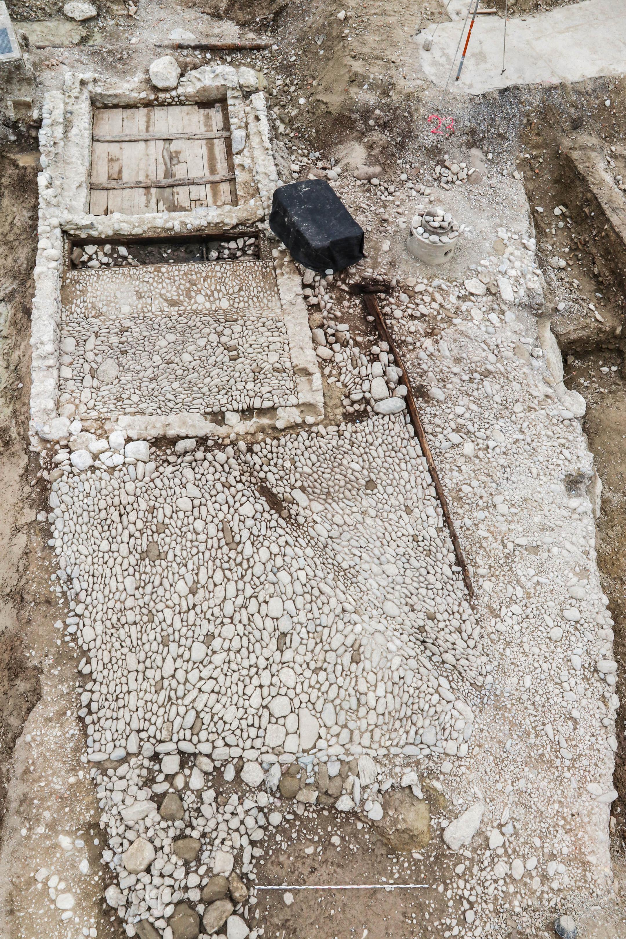 Frühneuzeitliche Pflästerung