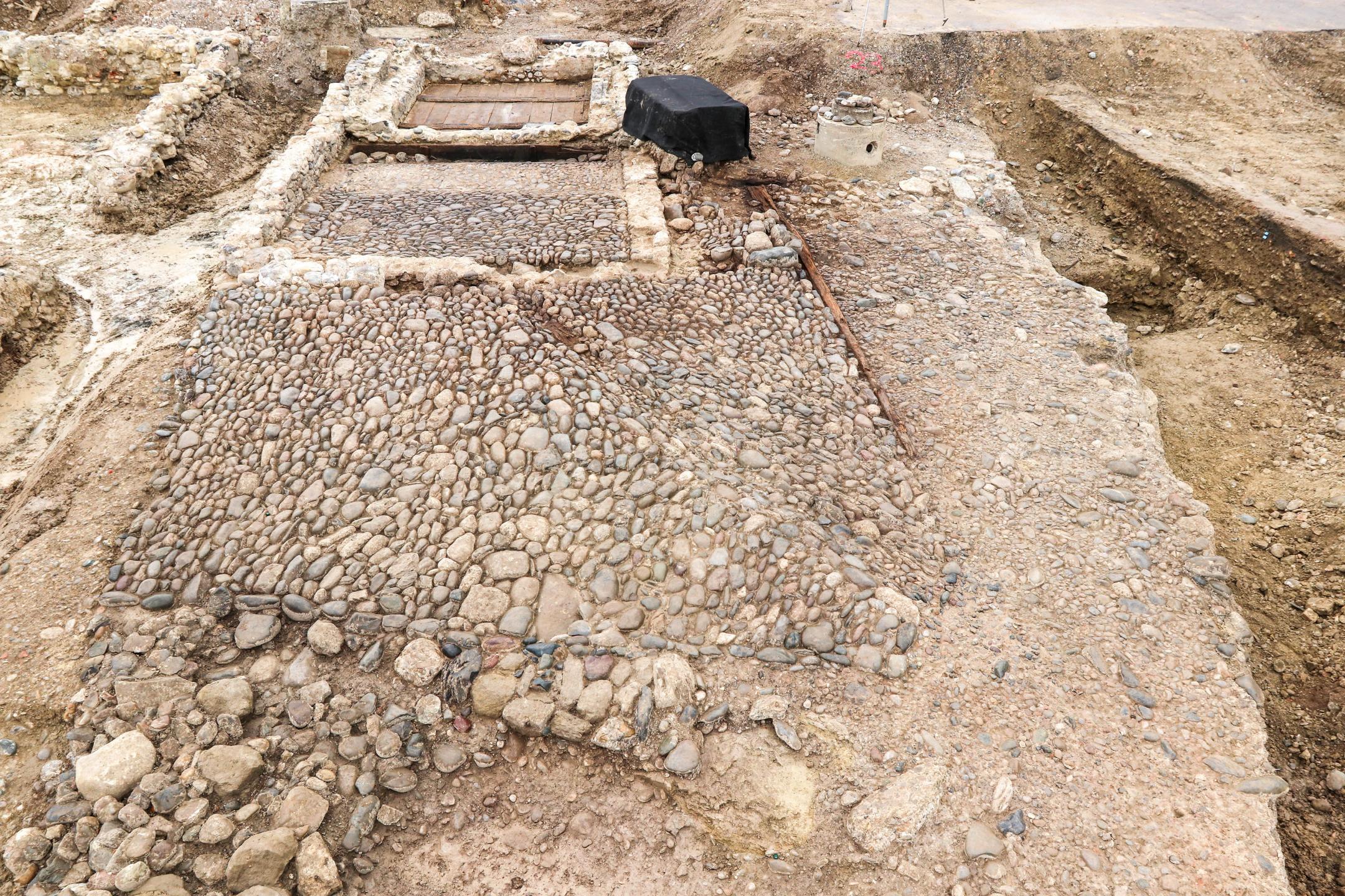 Frühneuzeitliche Pflästerung