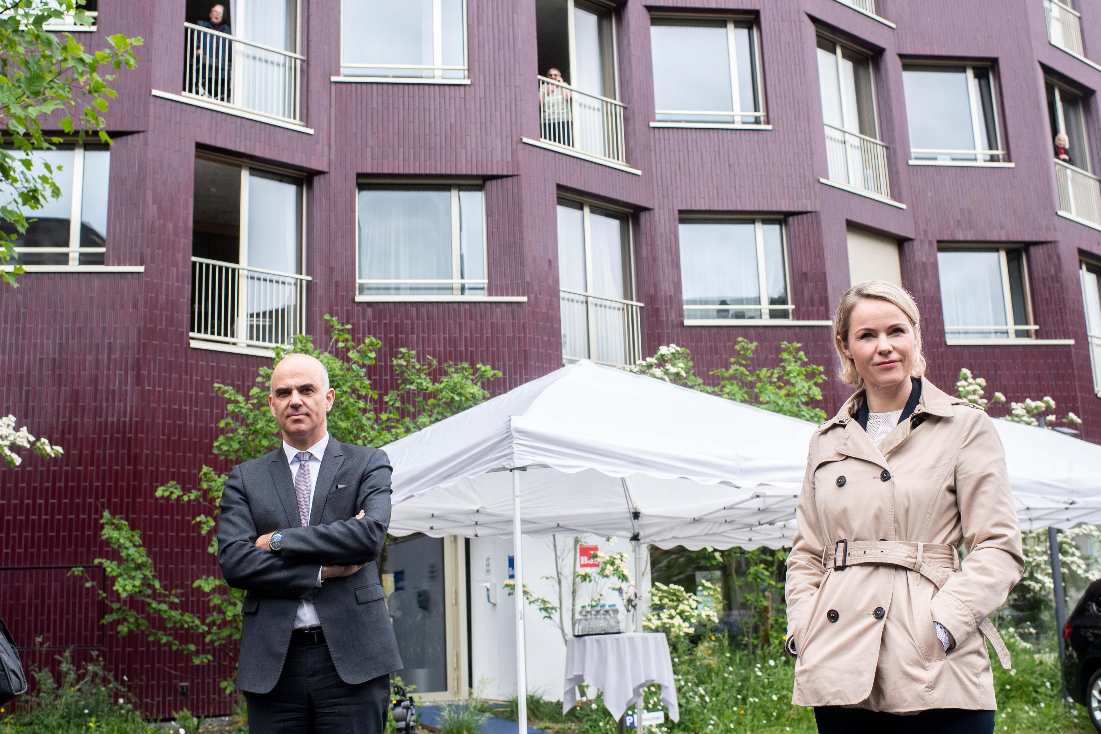 Bundesrat Alain Berset Zu Besuch In Zurich Kanton Zurich