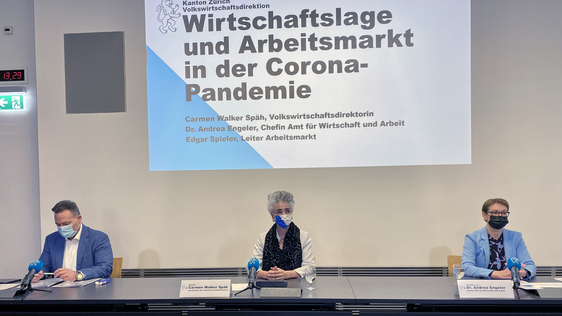 Medienkonferenz vom 8. März 2021