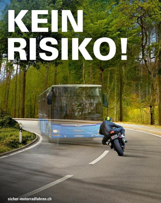 sicher motorradfahren!