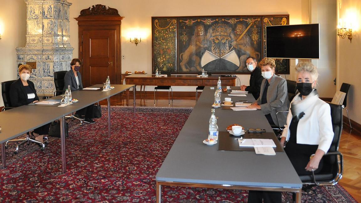 Besuch von Bundesrätin Viola Amherd in Zürich