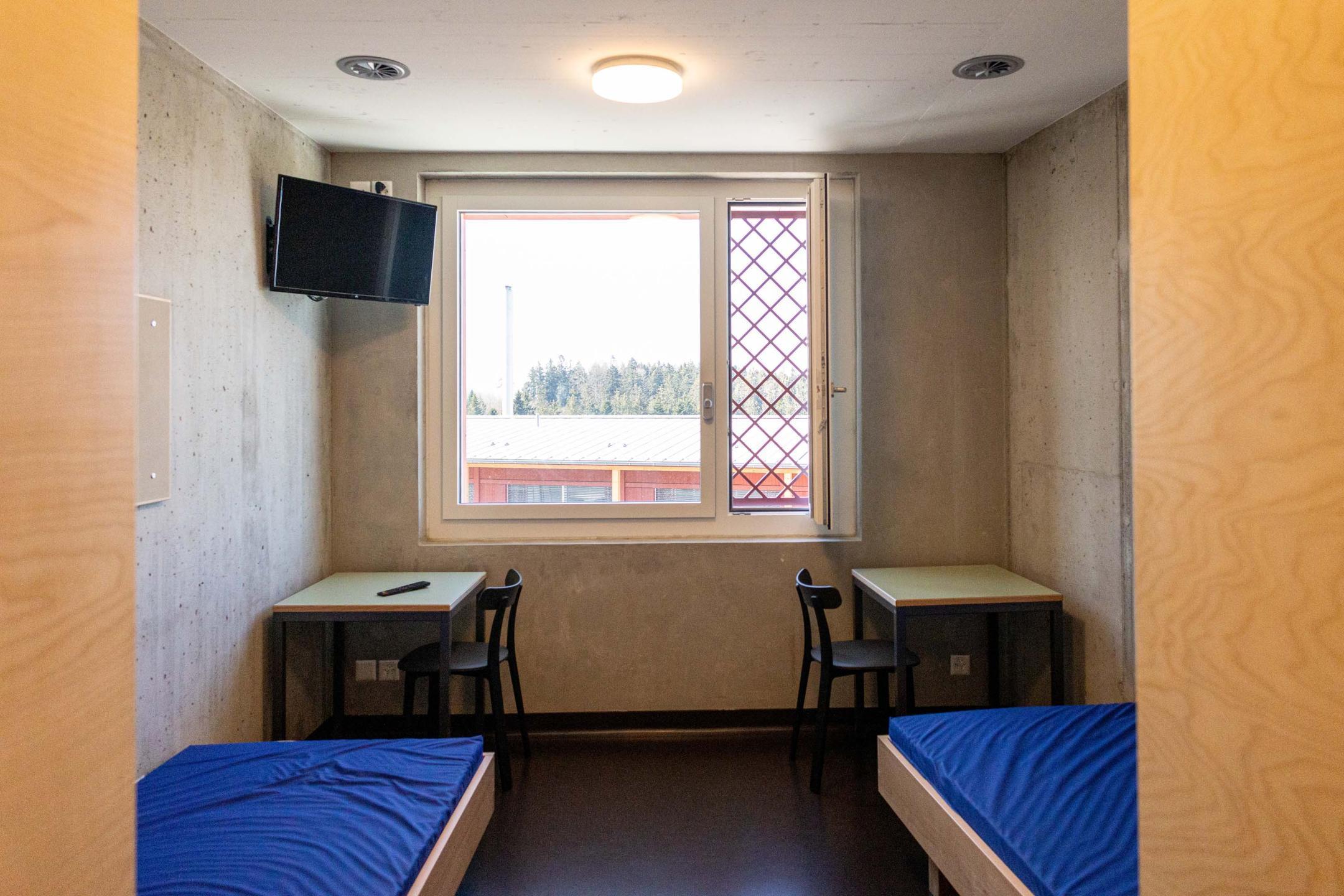 Doppelzelle im Vollzugszentrum Bachtel