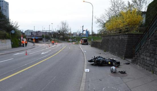 Unfallsituation in Dietikon