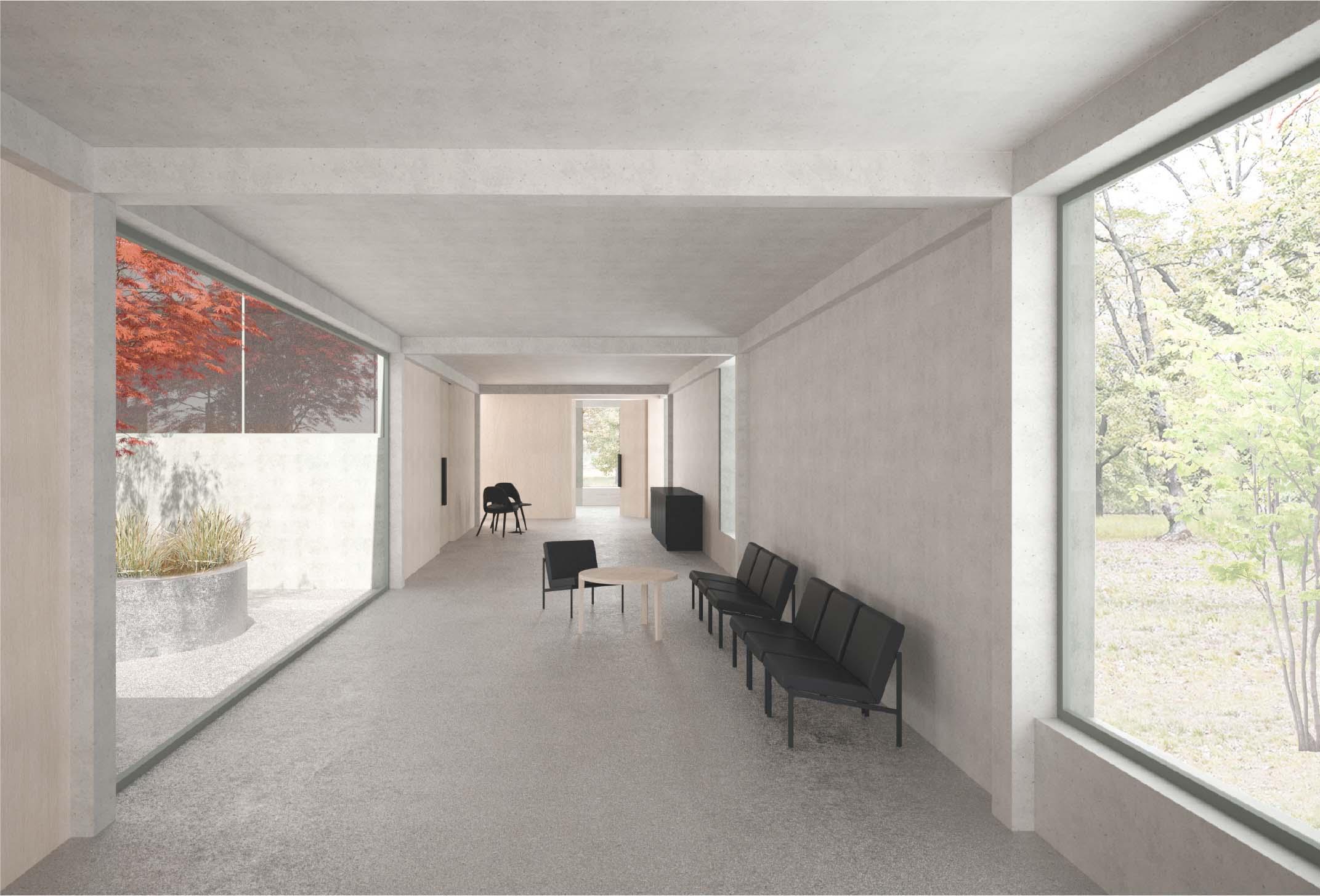 Visualisierung des Foyers