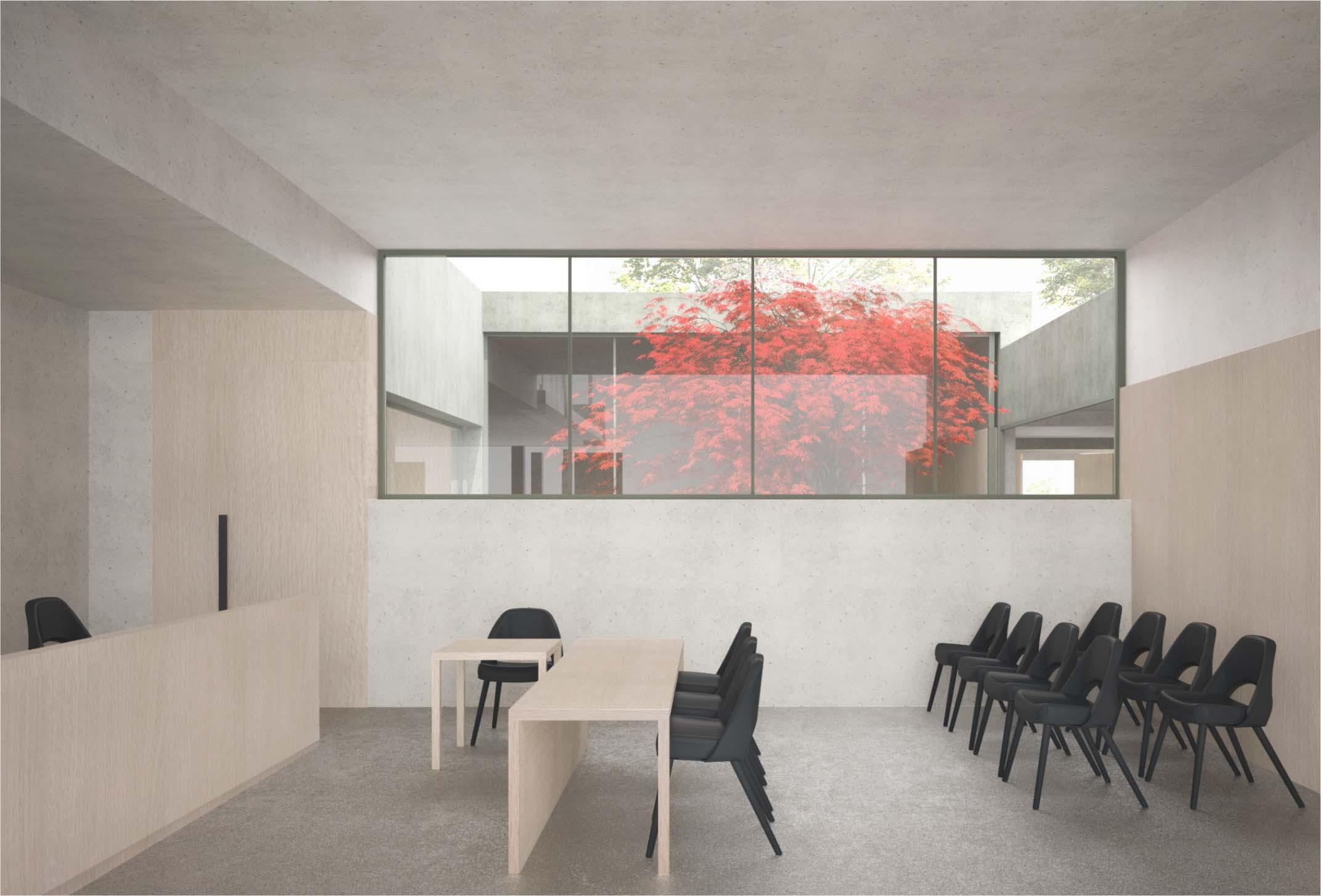 Visualisierung des Gerichtssaals