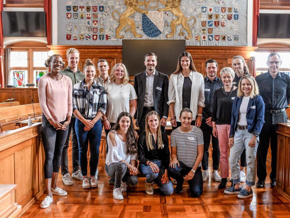 Sportlerehrung im Kantonsratssaal