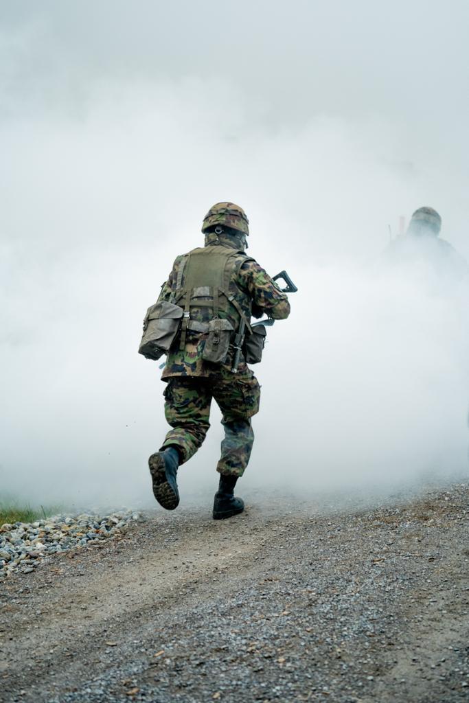 Angehöriger des Stabsbat Mech Br 11 