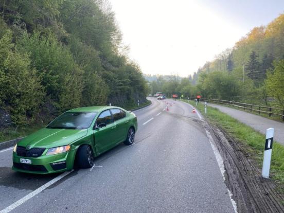 Verkehrsunfall im Aathal / Uster