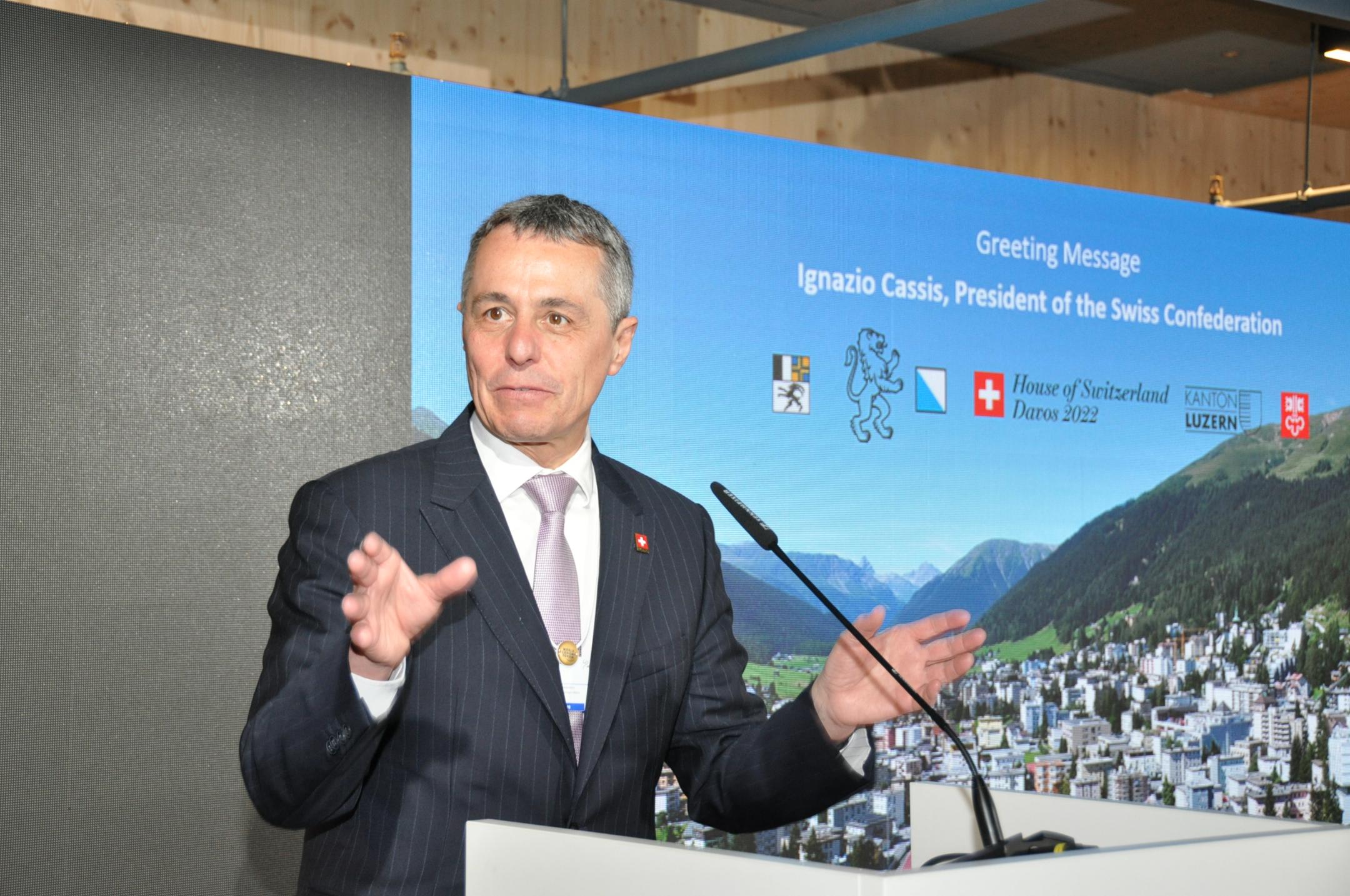 Bundespräsident Ignazio Cassis