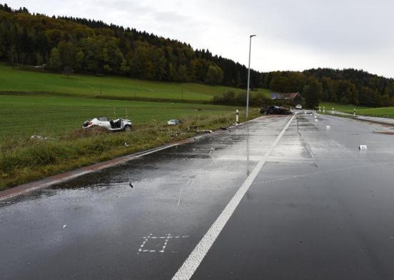 Verkehrsunfall in Hittnau