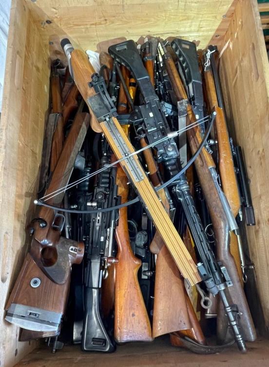 Am Aktionstag abgegebene Waffen