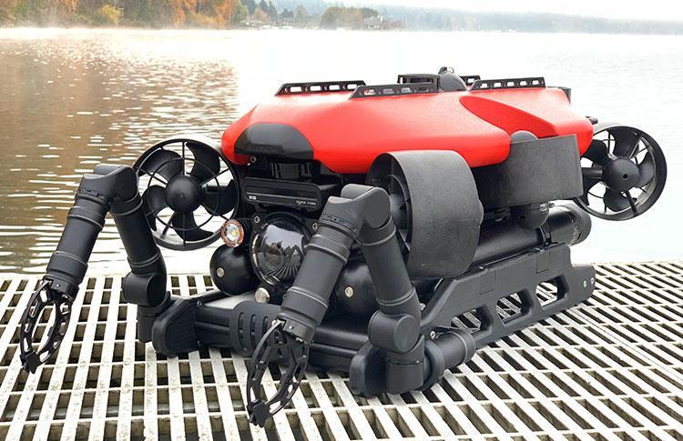 Modellbild Unterwassersuchroboter