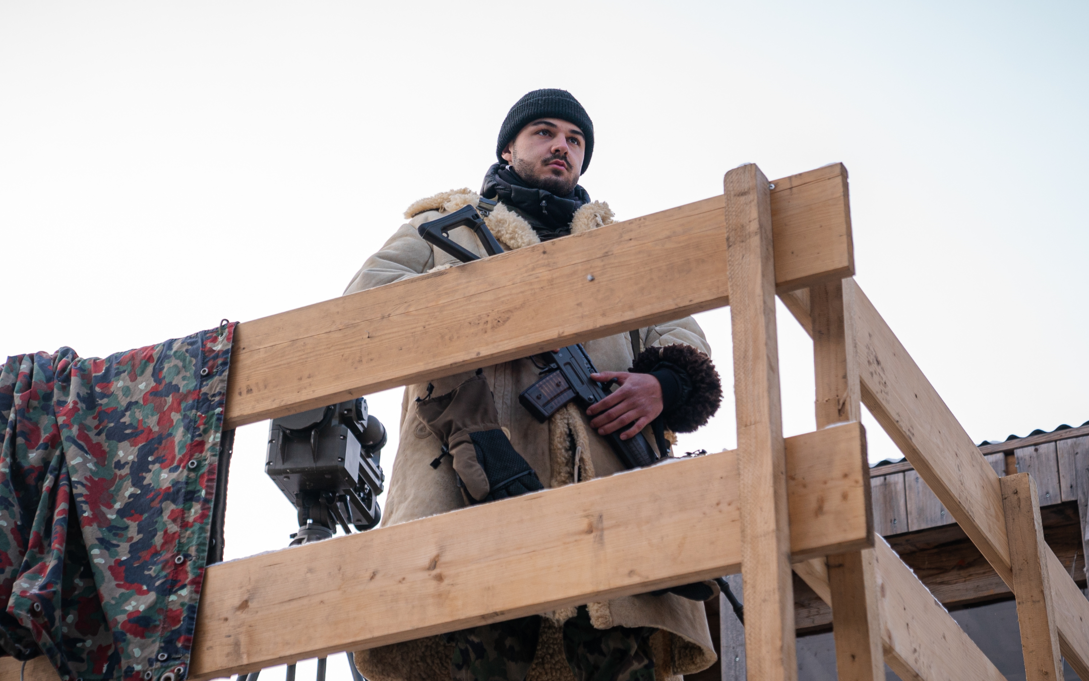 Regierungsrätin Carmen Walker Späh und Regierungsrat Mario Fehr haben heute das Infanteriebataillon 65 im Einsatz in Davos besucht