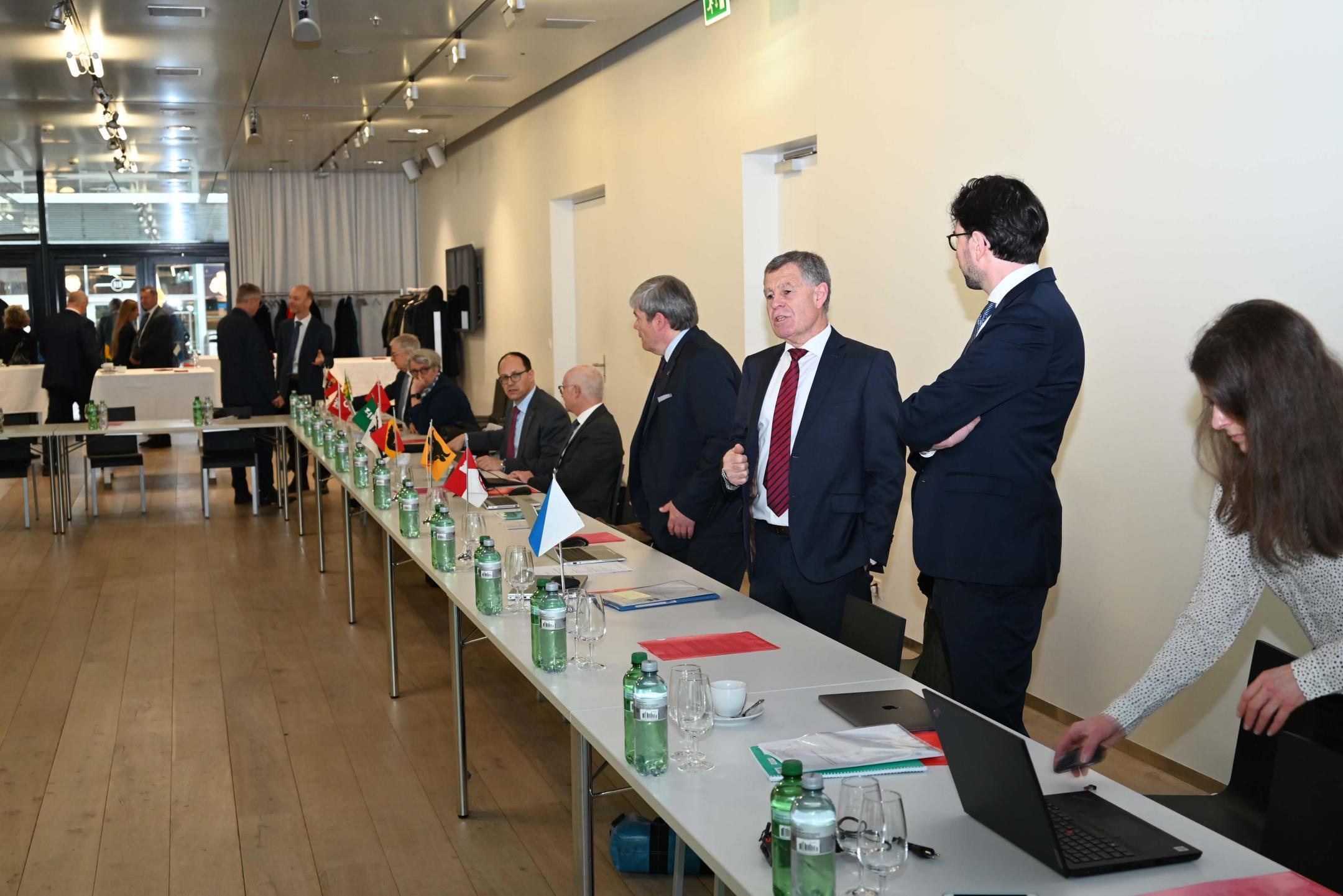 Regierungspräsident Ernst Stocker vertritt den Kanton Zürich