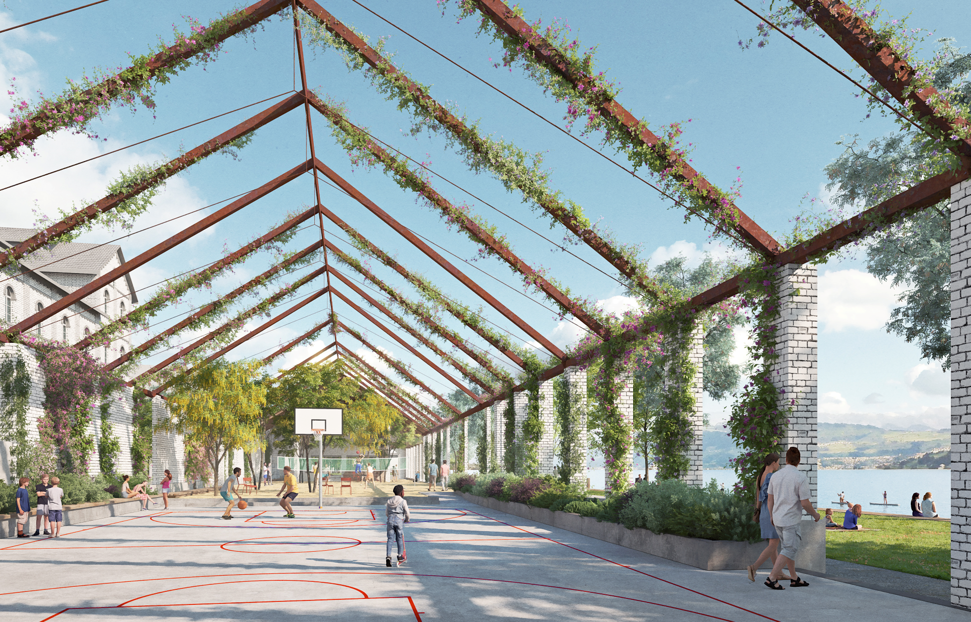 In Uetikon am See entsteht ein öffentlicher Seeuferpark