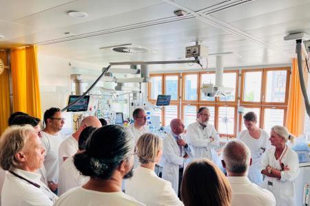 Visite auf der Intensivstation