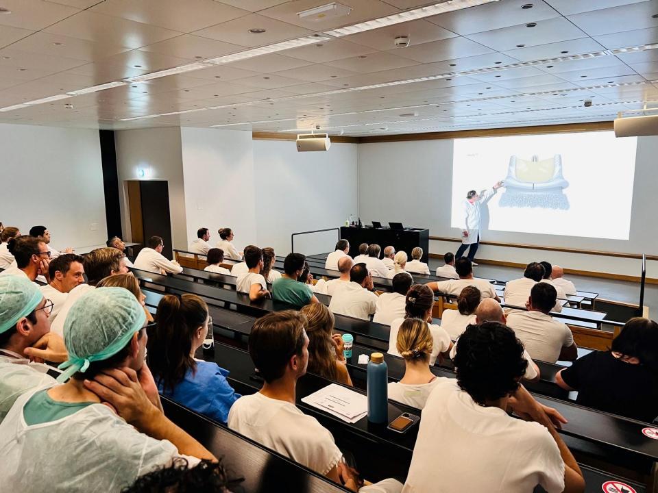 Weiterbildung im USZ-Hörsaal.