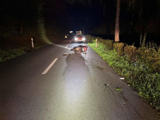 Unfallendlage: Roller