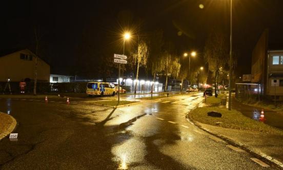 Übersichtsaufnahme der Unfallstelle in Volketswil