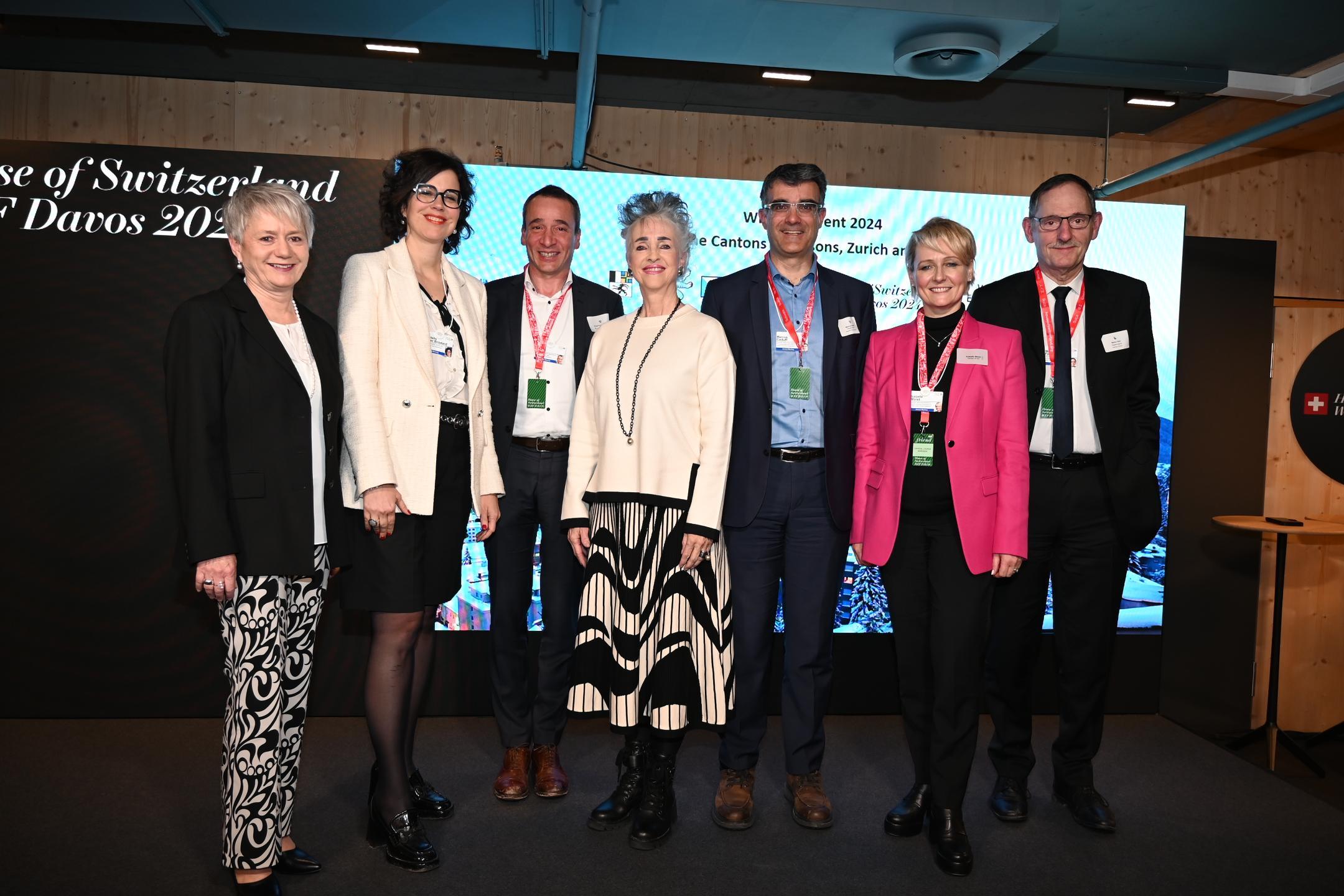 Vertretungen der Kantonsregierungen im House of Switzerland