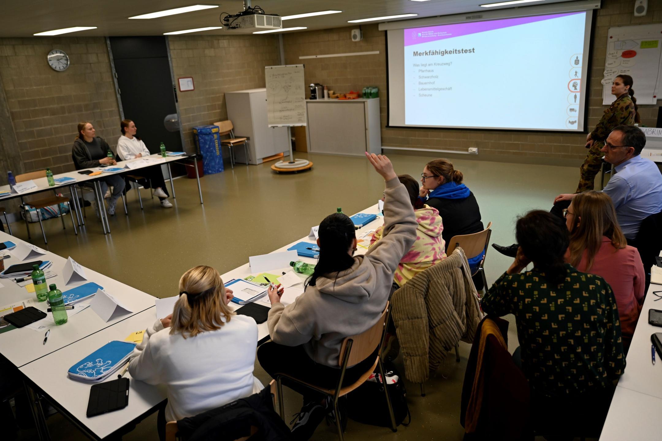 Einblick in die Armee