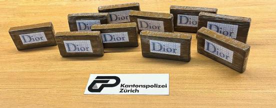 Sichergestelltes Kokain