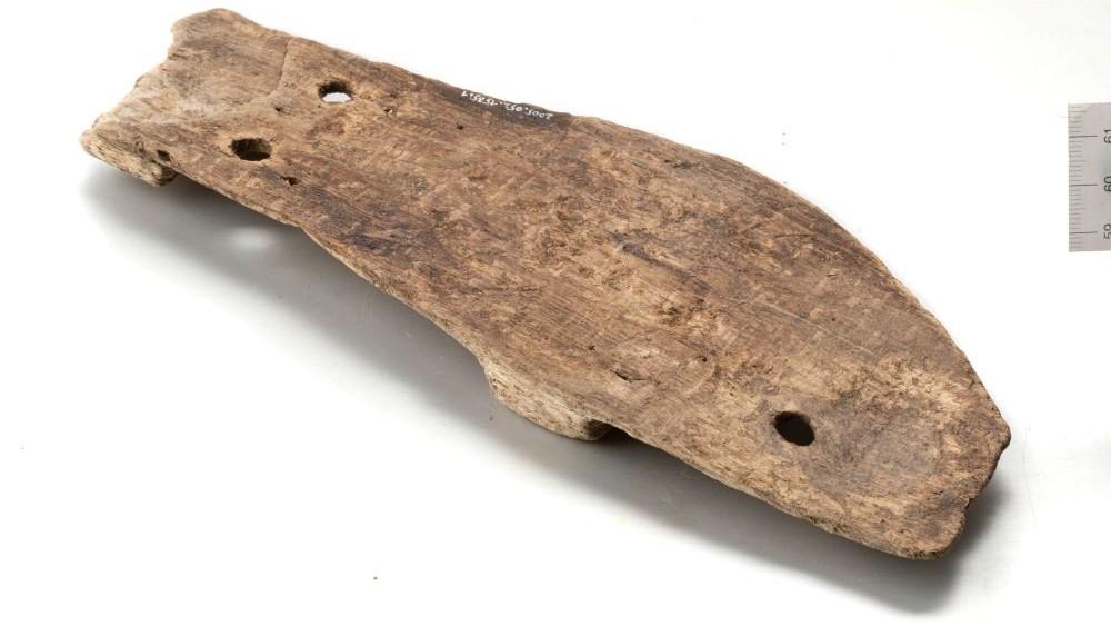 Holzsandale