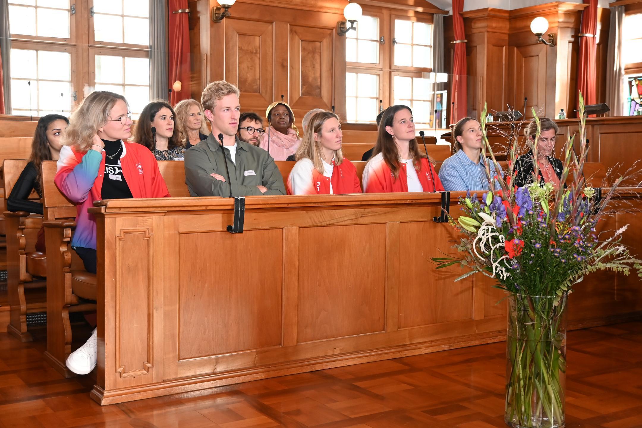 Ruder Andrin Gulich gewann in Paris sensationell eine Bronze-Medaille. 