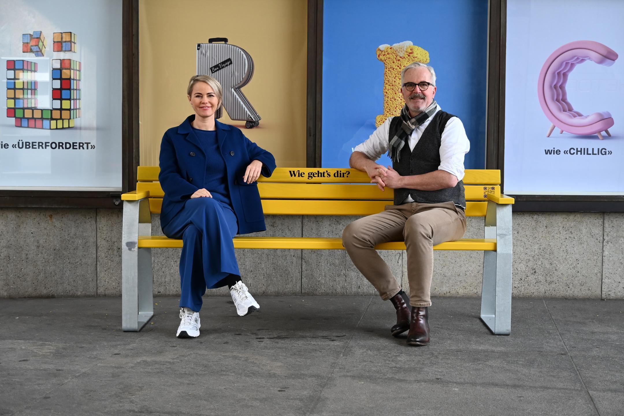 Regierungspräsidentin Natalie Rickli und Zürcher Stadtrat Andreas Hauri