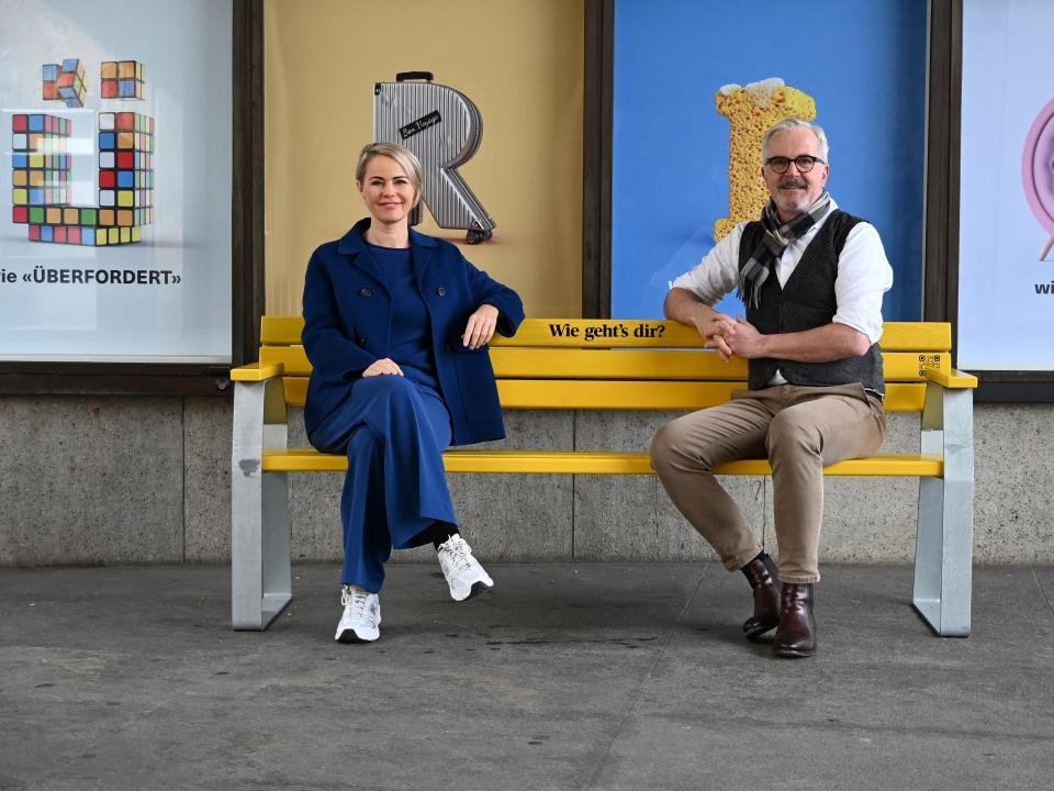 Regierungspräsidentin Natalie Rickli und Zürcher Stadtrat Andreas Hauri