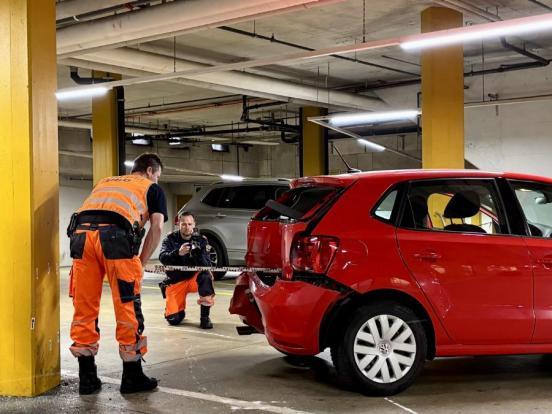 Spurensicherung am Unfallort